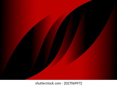 Abstract Dark or Black and Red Illustration, for backround, wallpaper, presentation, website,  etc.
