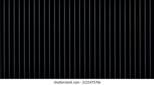 Abstract dark black textured panoramic background - Vector illustration