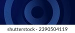 abstract dark blue background with circles