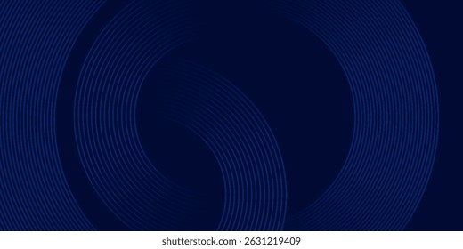 fundo azul escuro abstrato com círculos. moderno design moderno na moda