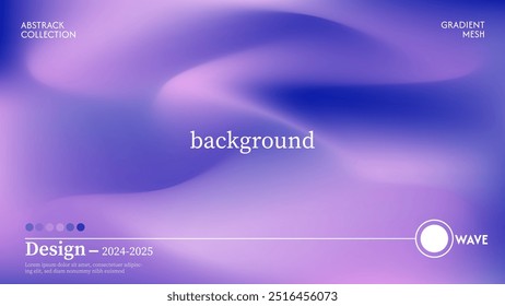 Abstrakter dunkelblauer Hintergrund eine Kombination aus hellvioletten Farben mit einer weichen Textur. Minimalistisches Pastellfarbendesign.