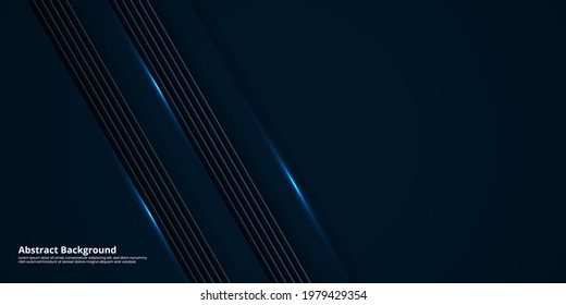 Abstract dark blue background with copy space 