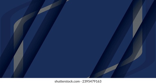 Abstract dark blue background with corporate concept.Vector illustration for modern presentation background, brochure design