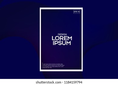 Abstract dark blue background, design template, textured backdrop.