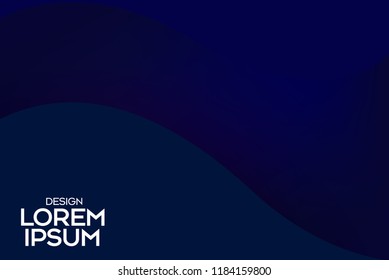 Abstract dark blue background, design template, textured backdrop.