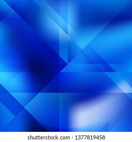 Abstract Dark Blue Background Design