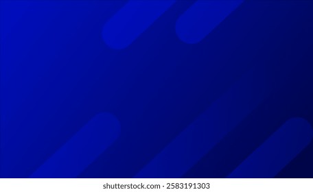 Abstract dark blue background with diagonal lines and Dynamic shapes composition. Vector illustration