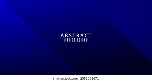 Abstract dark blue background with diagonal lines and a modern gradient effect. Perfect for business, technology, and digital design concepts