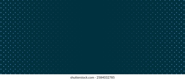 Abstract Dark Blue Background with Dotted Pattern