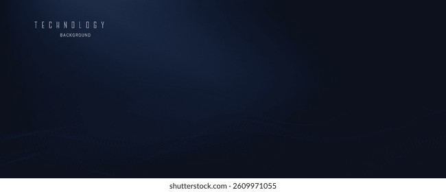 Abstract dark blue background. EPS10