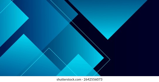 Abstract dark blue background. Geometric squares . Vector illustration eps10.
