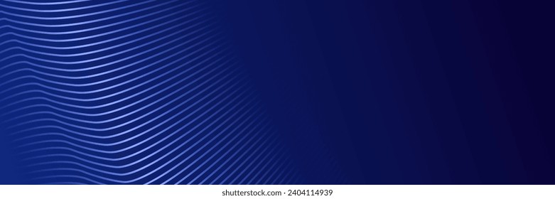 abstract dark blue background with glowing lines