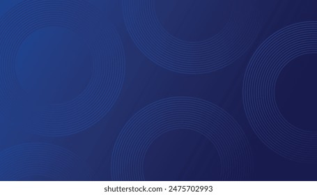 Abstractas fondo azul oscuro con líneas circulares brillantes. Fondo de Tecnología.