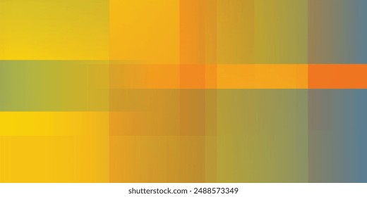 Abstrakter dunkelblauer Hintergrund mit leuchtenden geometrischen Linien. Fresh Orange Yellow Blue Hintergrund Banner Vektorgrafik Für PPT Social Mediaology futuristisches Konzept. Anzug für Poster,