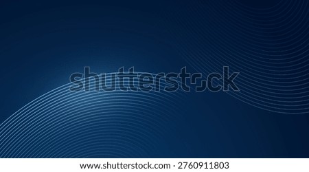 Abstract dark blue background with glowing geometric circular lines, creating a futuristic tech pattern ideal for modern digital designs and branding.