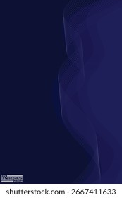 Ilustração de fundo azul escuro abstrato