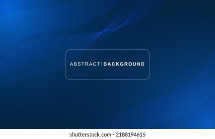 Resumen de fondo azul oscuro con patrón de línea. Trazo editable. Ilustración vectorial. EPS 10.