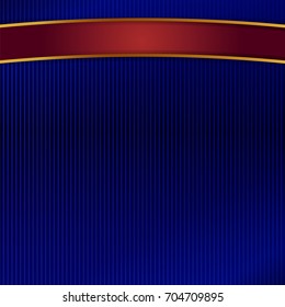 abstract dark blue background with lines for design