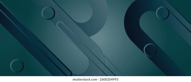 Abstract dark blue background. Minimal geometric white light background abstract design. EPS 10.