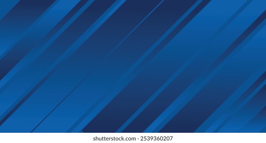 Abstract dark blue background with modern corporate concept. Blue design smooth shape with blurred lines. Business presentation banner for sale event night party. Fast moving soft shadow box EPS
