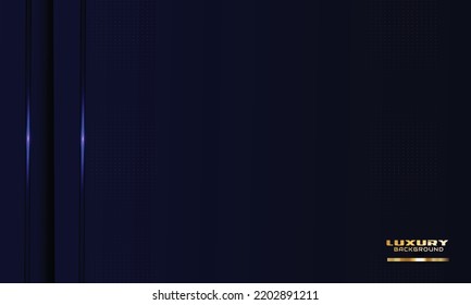 Resumen de fondo azul oscuro con línea azul brillante