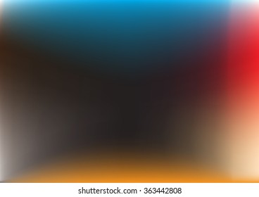 abstract dark blue background with smooth gradient colors and multicolor texture design for brochure /  Easter / Christmas / web template