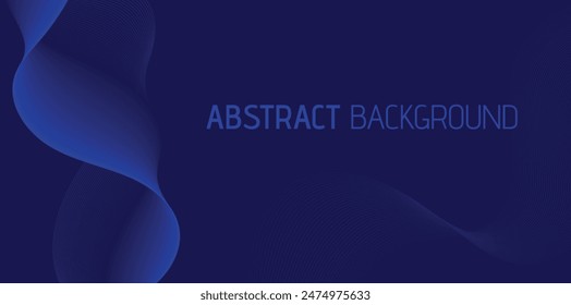 Abstract dark blue background, Template for background, banner, card
