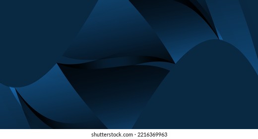 Abstract dark blue background vector