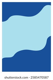 abstract dark blue background with blue wave