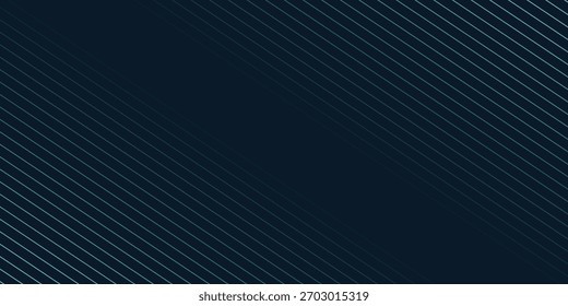 Abstractas fondo azul oscuro con patrón de línea ondulada. Concepto de tecnología futurista. Traje para el Anuncio, cartel, cubierta, folleto, volante. Ilustración vectorial