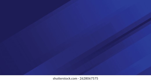 Abstractas fondo de Anuncio azul oscuro con rayas. Vector de fondo de forma de gradiente futurista mínimo eps10