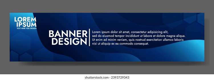 Abstract dark blue banner color with a unique wavy design. It is ideal for creating eye catching headers, promotional banners, and graphic elements with a modern and dynamic look.