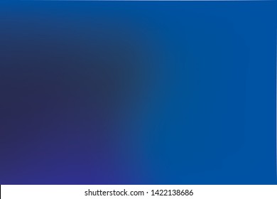 Abstract dark blue blurred background. Smooth gradient texture color. Vector illustration. Shiny bright website pattern, Web and Mobile Applications, social media,banner header or sidebar graphic 