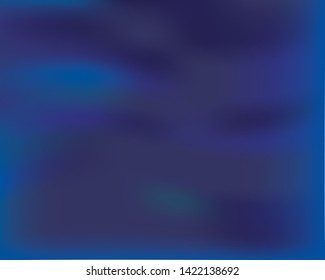 Abstract dark blue blurred background. Smooth gradient texture color. Vector illustration. Shiny bright website pattern, Web and Mobile Applications, social media,banner header or sidebar graphic 