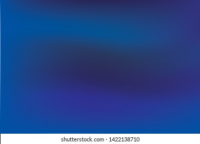Abstract dark blue blurred background. Smooth gradient texture color. Vector illustration. Shiny bright website pattern, Web and Mobile Applications, social media,banner header or sidebar graphic 