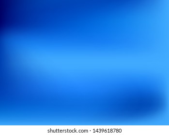 Abstract dark blue blurred background. Smooth gradient texture color. Vector illustration. Shiny bright website pattern, Web and Mobile Applications, social media,banner header or sidebar graphic 