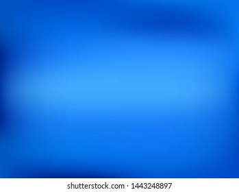 Abstract dark blue blurred background. Smooth gradient texture color. Vector illustration. Shiny bright website pattern, Web and Mobile Applications, social media,banner header or sidebar graphic 