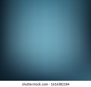 Abstract Dark Blue blurred gradient background with light. Nature backdrop. Vector illustration. Ecology concept for your graphic design, banner or poster