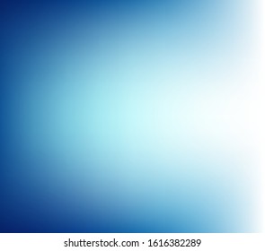 Abstract Dark Blue blurred gradient background with light. Nature backdrop. Vector illustration. Ecology concept for your graphic design, banner or poster