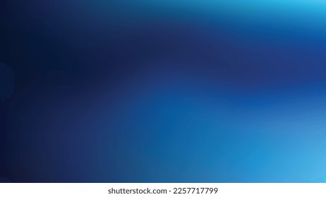 Abstract dark blue blurry gradient mesh background. Vector eps10