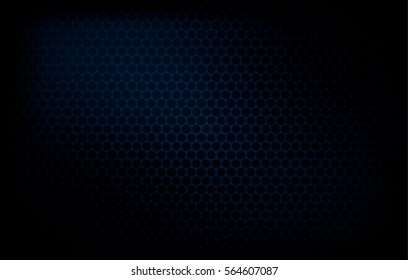 abstract dark blue carbon background