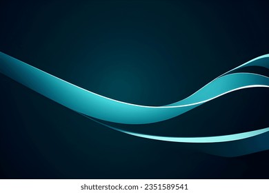 Abstract dark blue geometric background. Dynamic shapes composition. Vector illustration.