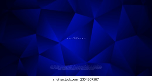 abstract dark blue geometric background