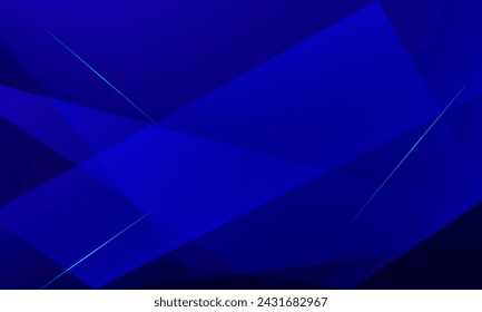 Abstract dark blue geometric background. Vector illustration