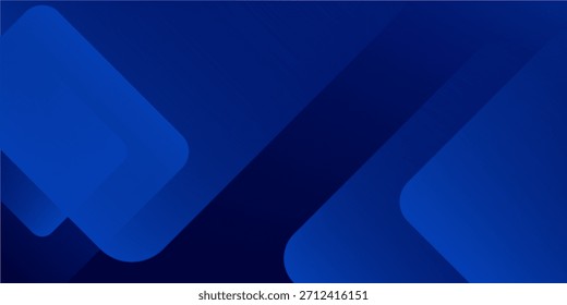 Abstractas fondo geométrico azul oscuro. Composición de Formas dinámicas. Diseño de fondo fresco para carteles. Ilustración vectorial