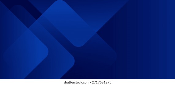 Abstractas fondo geométrico azul oscuro. Composición de Formas dinámicas. Diseño de fondo fresco para carteles. Ilustración vectorial