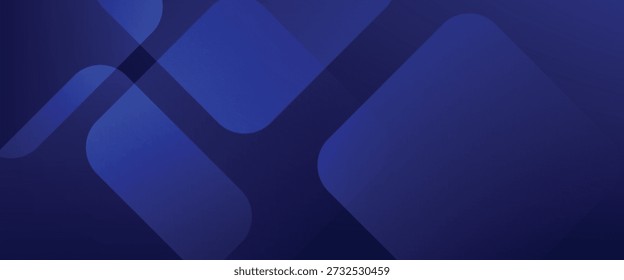 Fundo geométrico azul escuro abstrato. Composição de formas dinâmicas. Design de fundo legal para cartazes. fundo abstrato. Ilustração vetorial