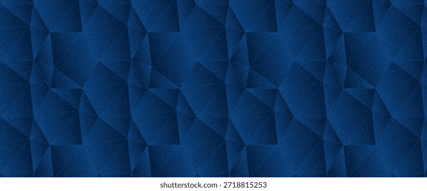 Padrão geométrico azul escuro abstrato adequado para design de fundo, projetos gráficos, têxteis e conceitos de arte moderna para vários fins