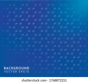 Abstract dark blue Geometric Polygonal background molecule and communication. Connected lines with dots. Concept of the science, chemistry, biology, medicine, technology.