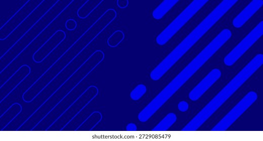 Fondo de onda geométrica azul oscuro Abstractas con Formas fluidas modernas. Diseño de moda creativo moderno en Ilustración vectorial